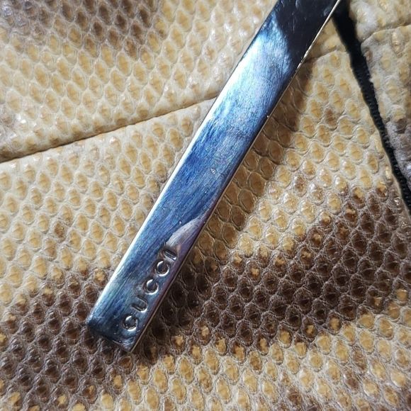 Gucci snake skin handbag 👜 - Picture 3 of 14